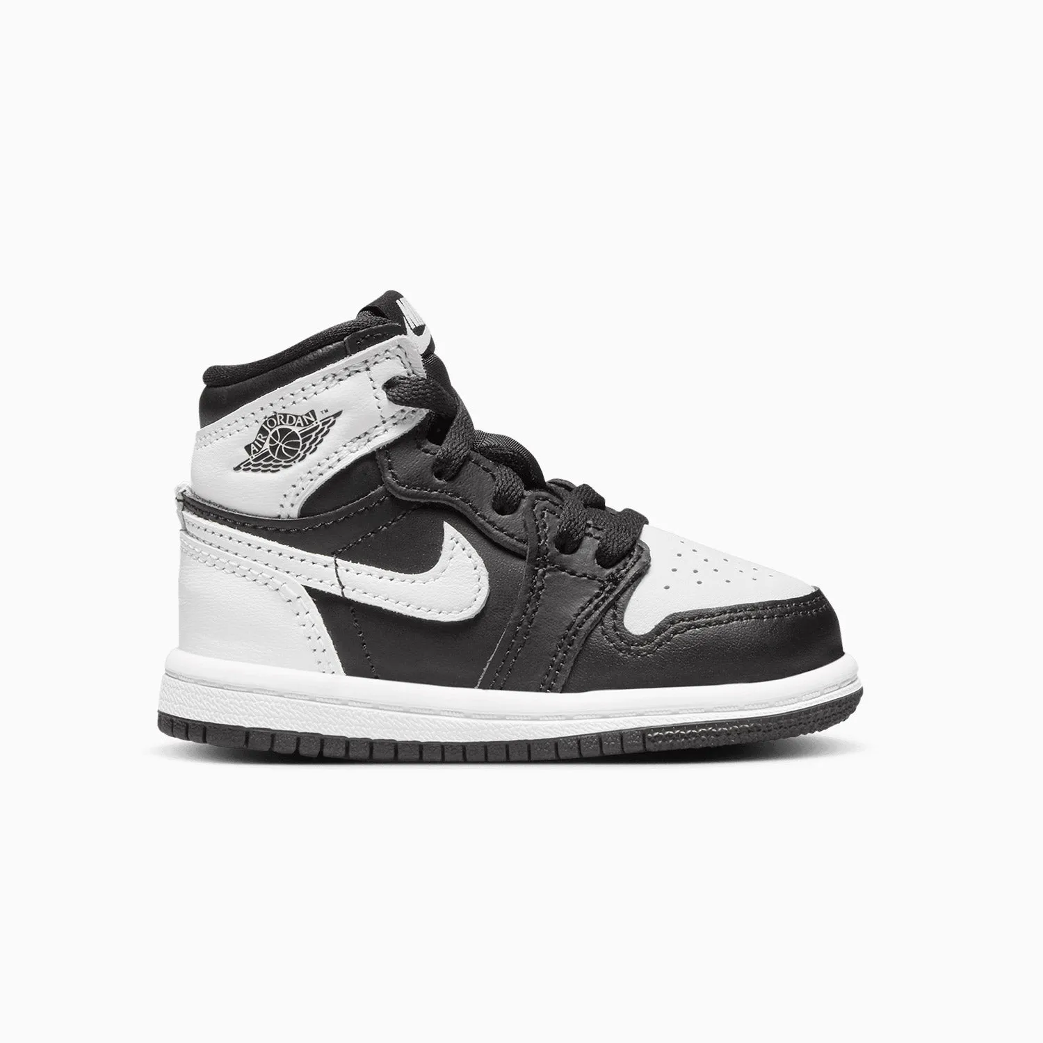 Kid's Air Jordan 1 Retro High OG "Black White" Toddlers