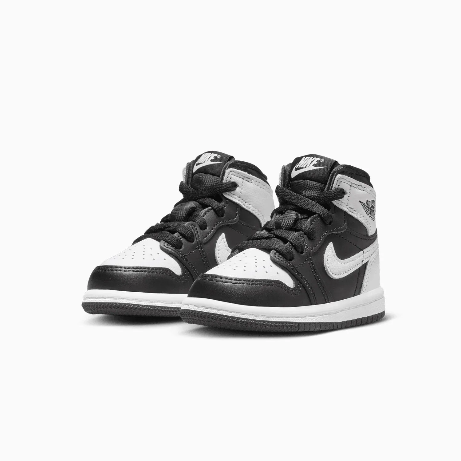 Kid's Air Jordan 1 Retro High OG "Black White" Toddlers