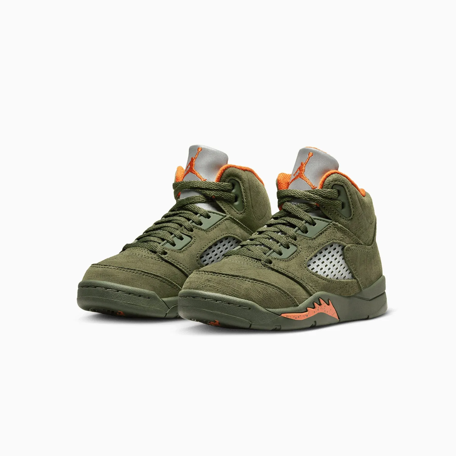 Kid's Air Jordan 5 Retro "Olive" Pre School