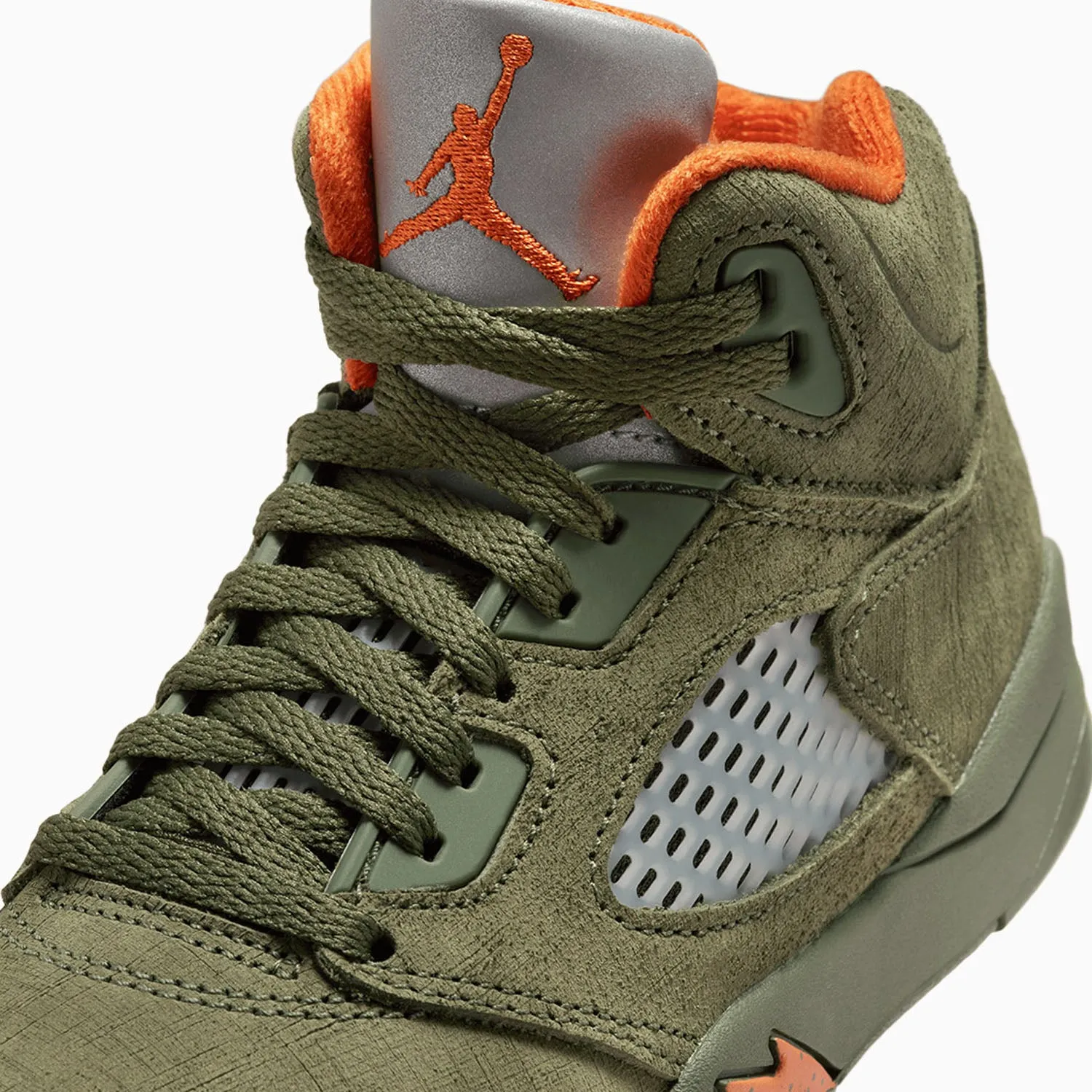 Kid's Air Jordan 5 Retro "Olive" Pre School