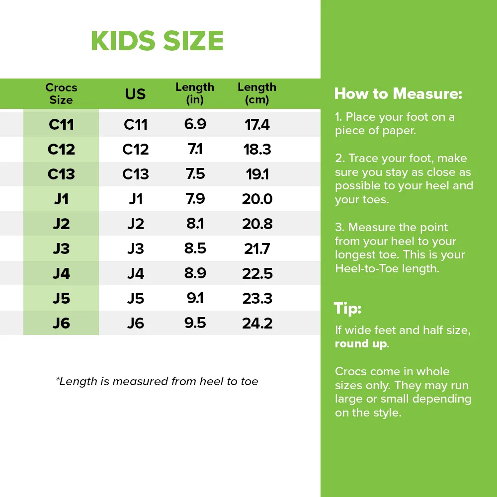 Kids' Classic High Shine Clog