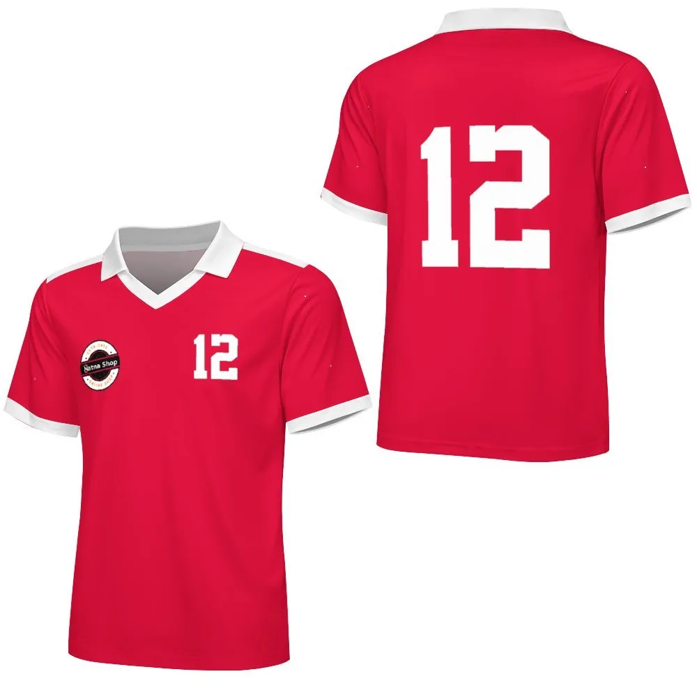 Kids Soccer Jersey Children's football jersey 100-160cm Number 12