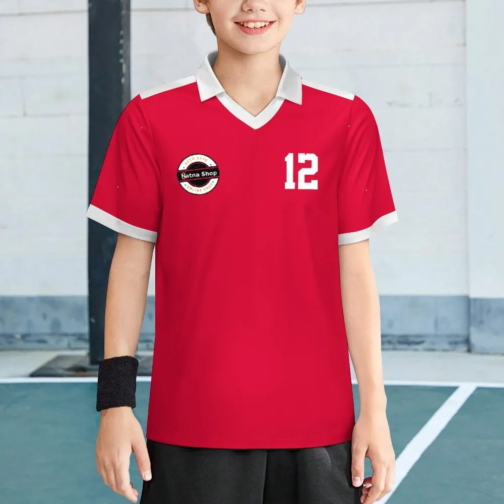 Kids Soccer Jersey Children's football jersey 100-160cm Number 12