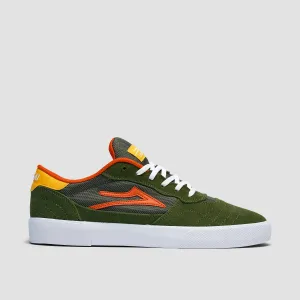 Lakai Cambridge Shoes - Olive/Yellow Suede
