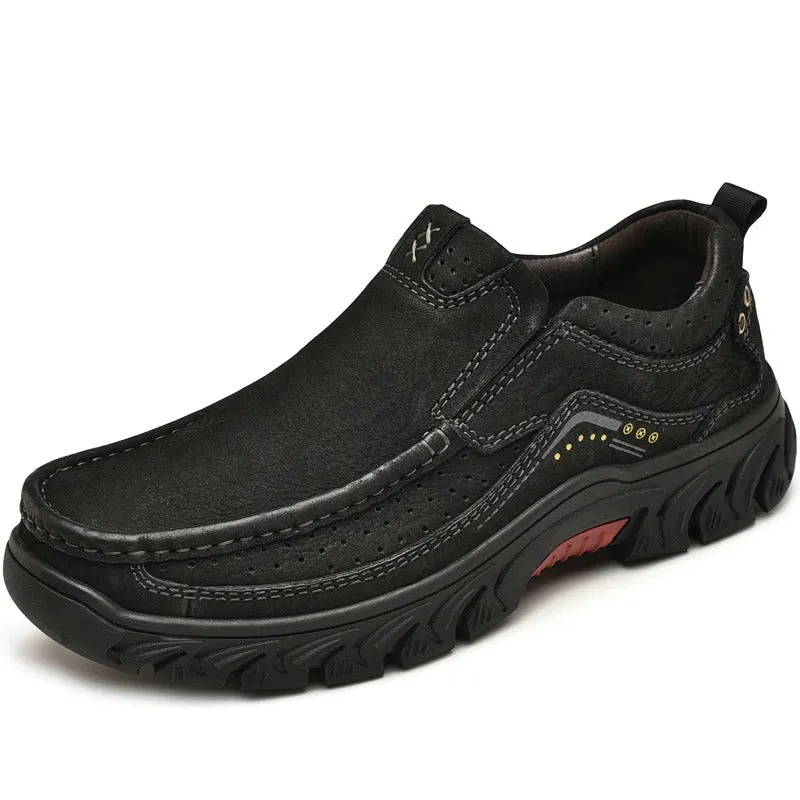Leather Waterproof Stylish Shoes