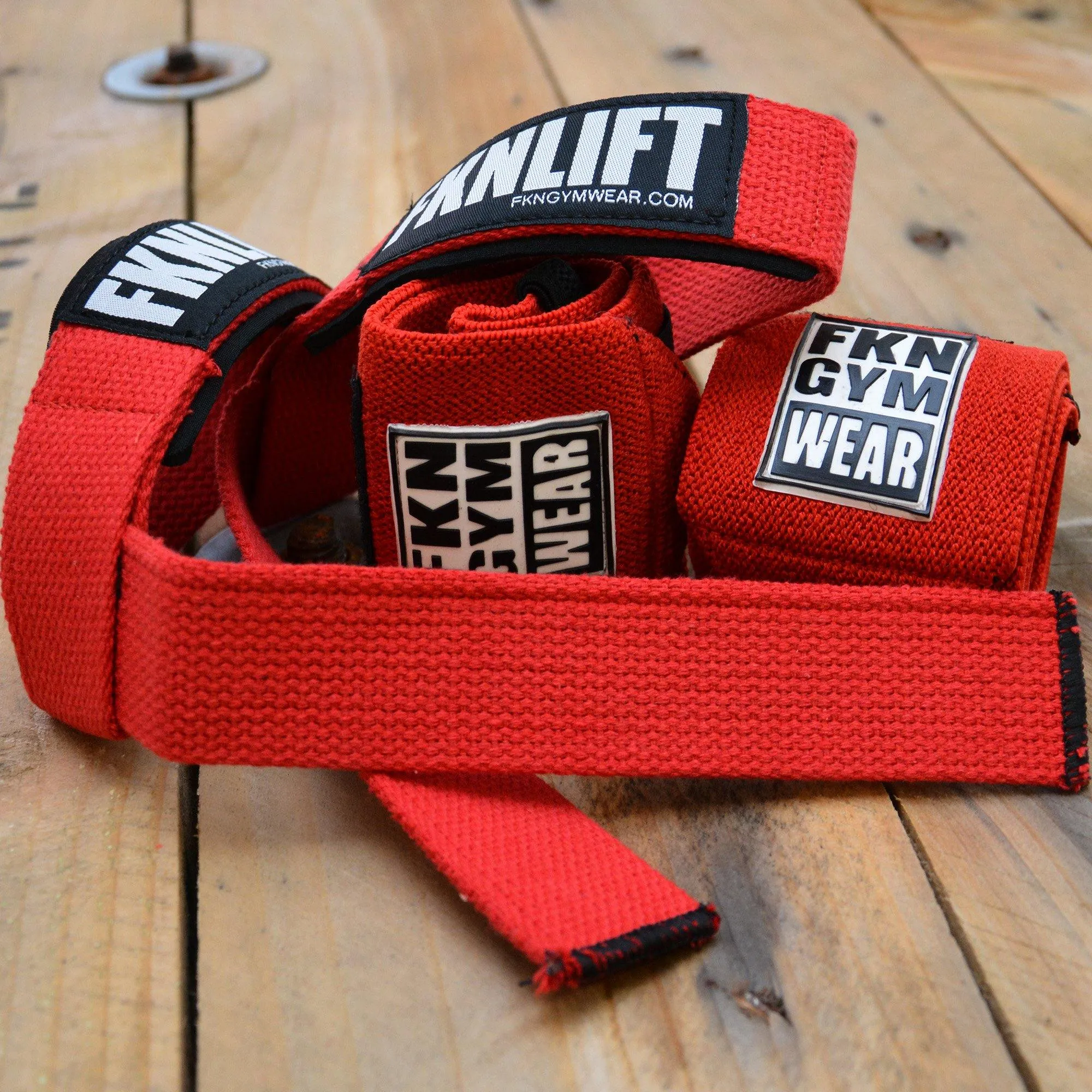 Lifting Straps & Wrist Wraps Pack | Black