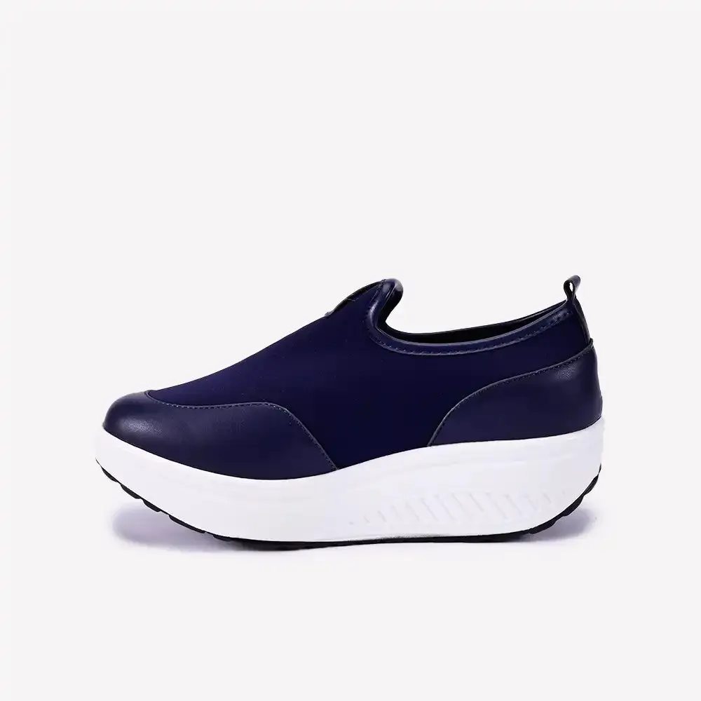Lila Blue Slip On Sneakers 0440656
