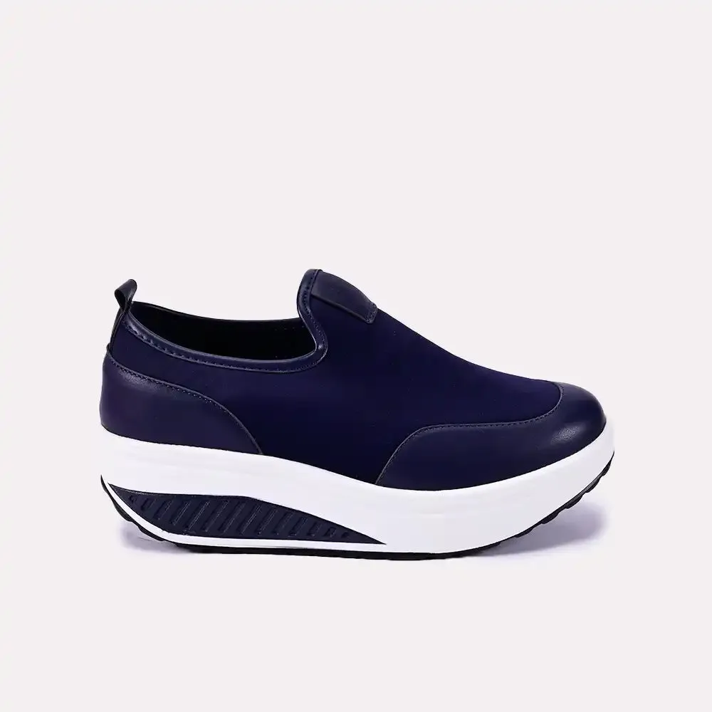 Lila Blue Slip On Sneakers 0440656
