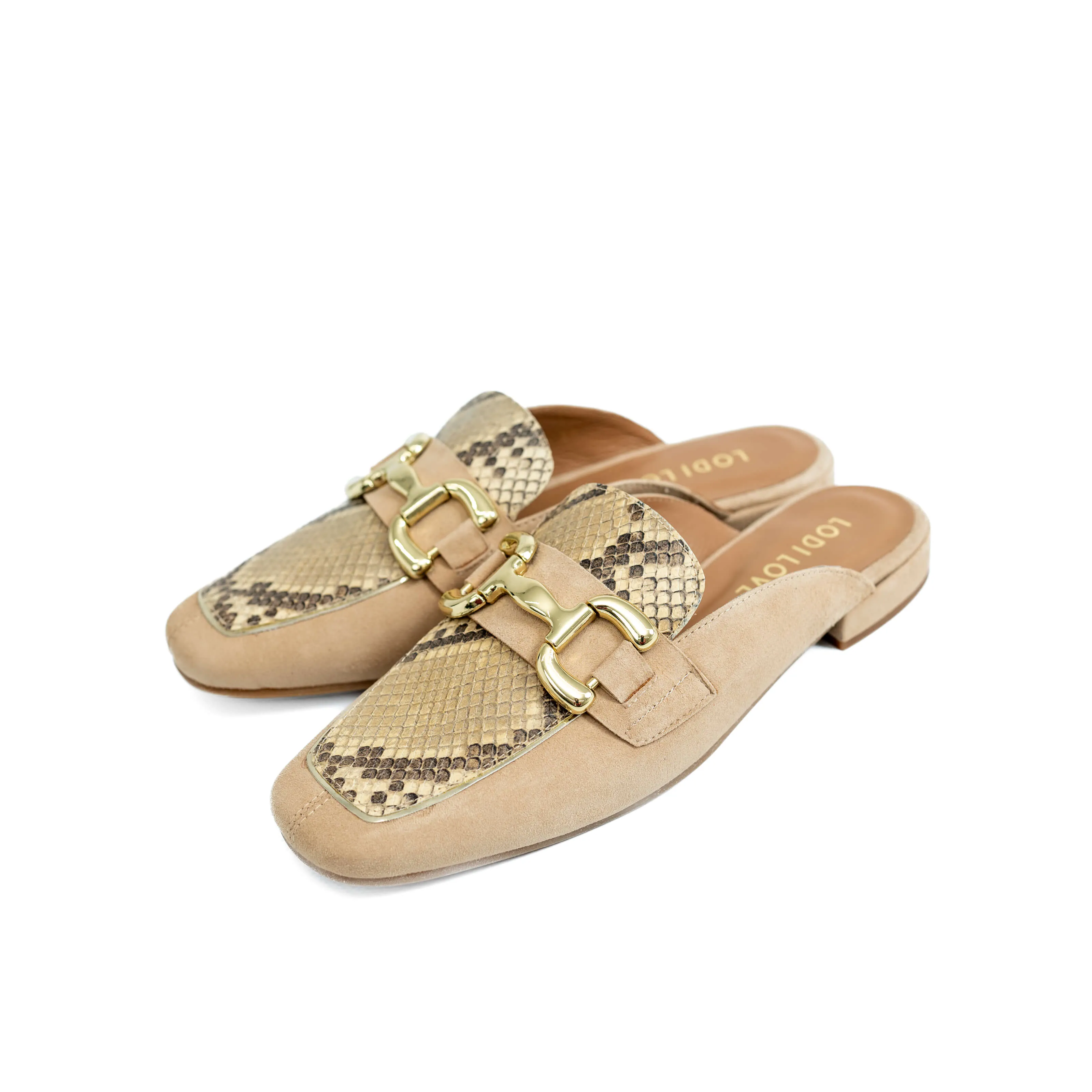 LODI LOVE Beige Mules