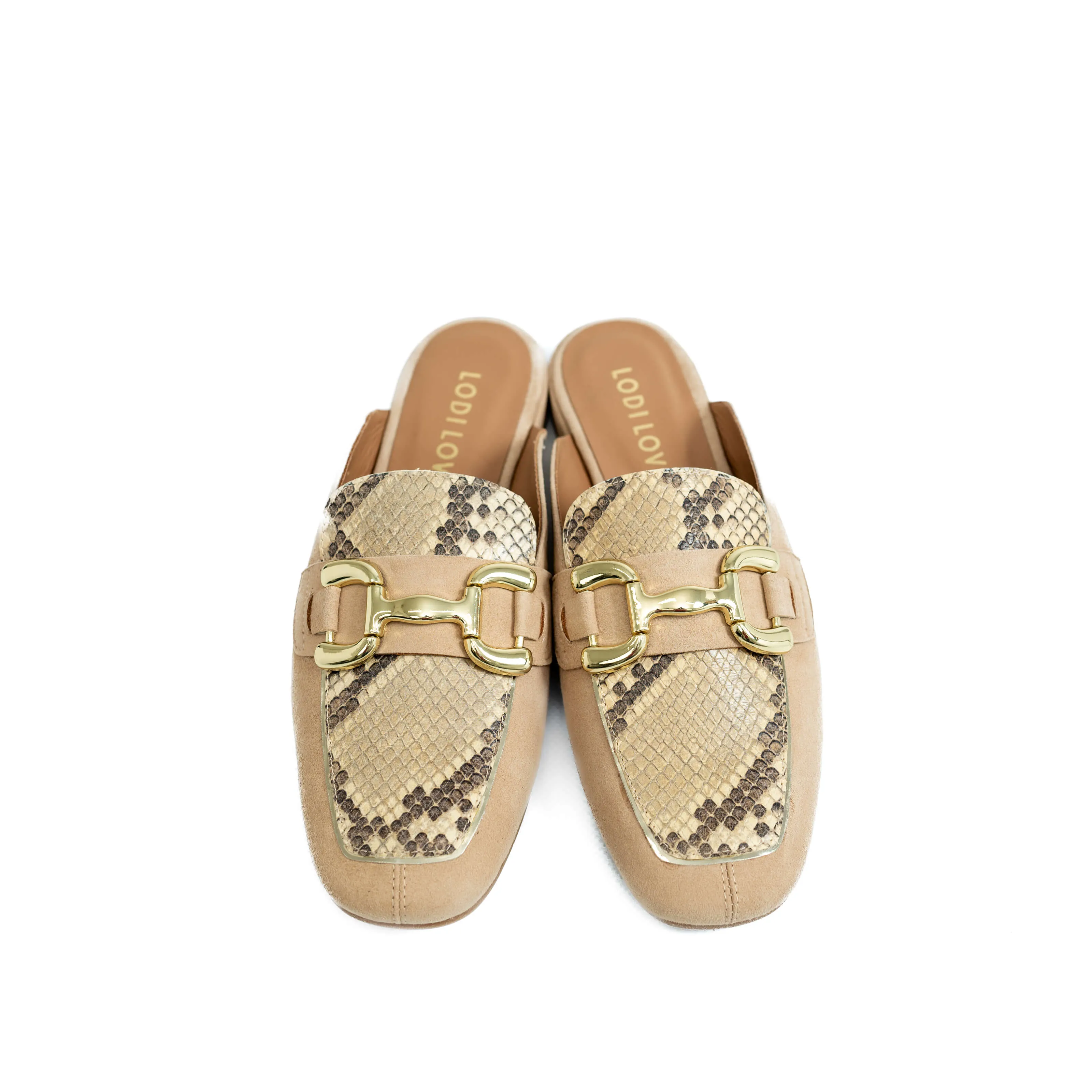 LODI LOVE Beige Mules