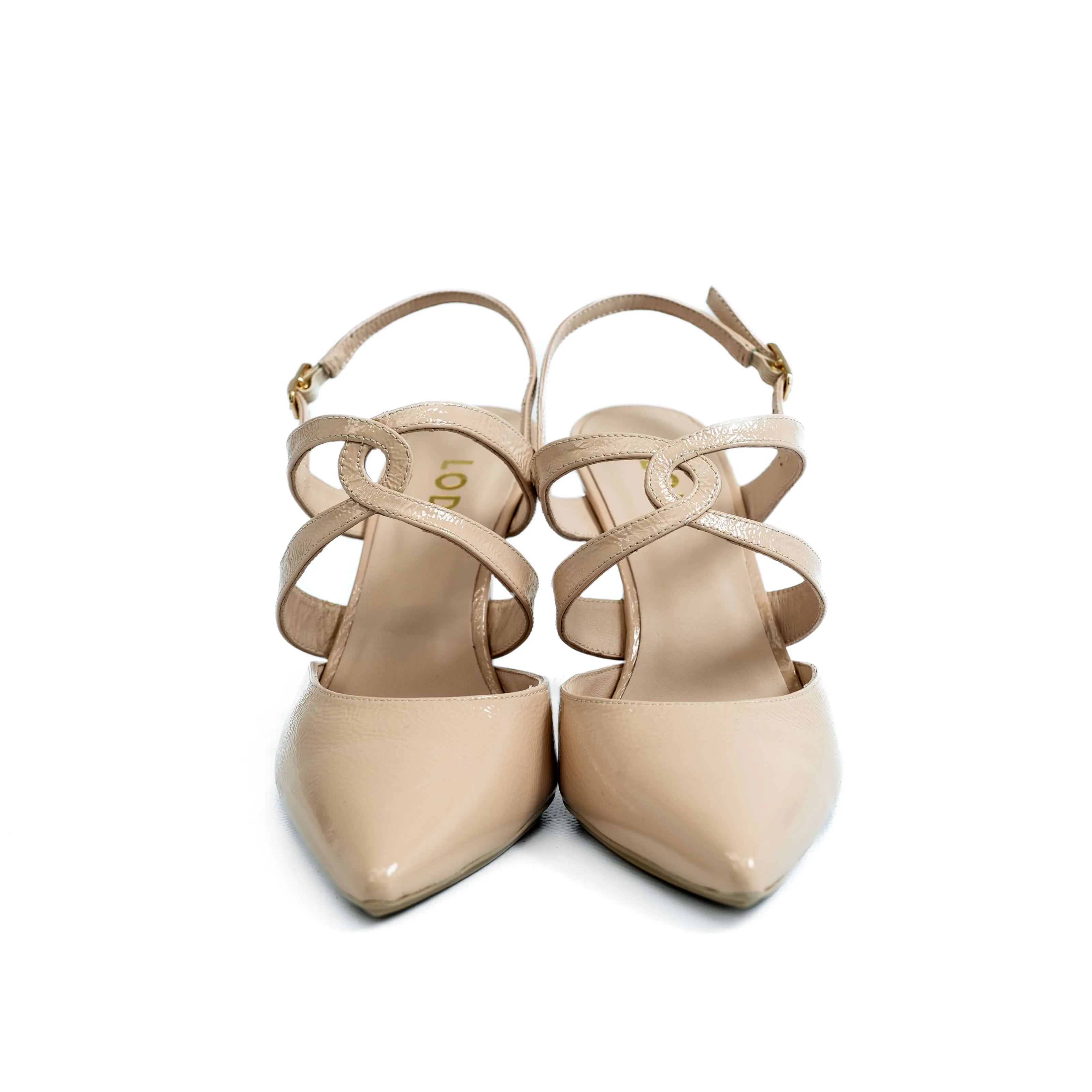 LODI Rianes Nude Slingback High Heels