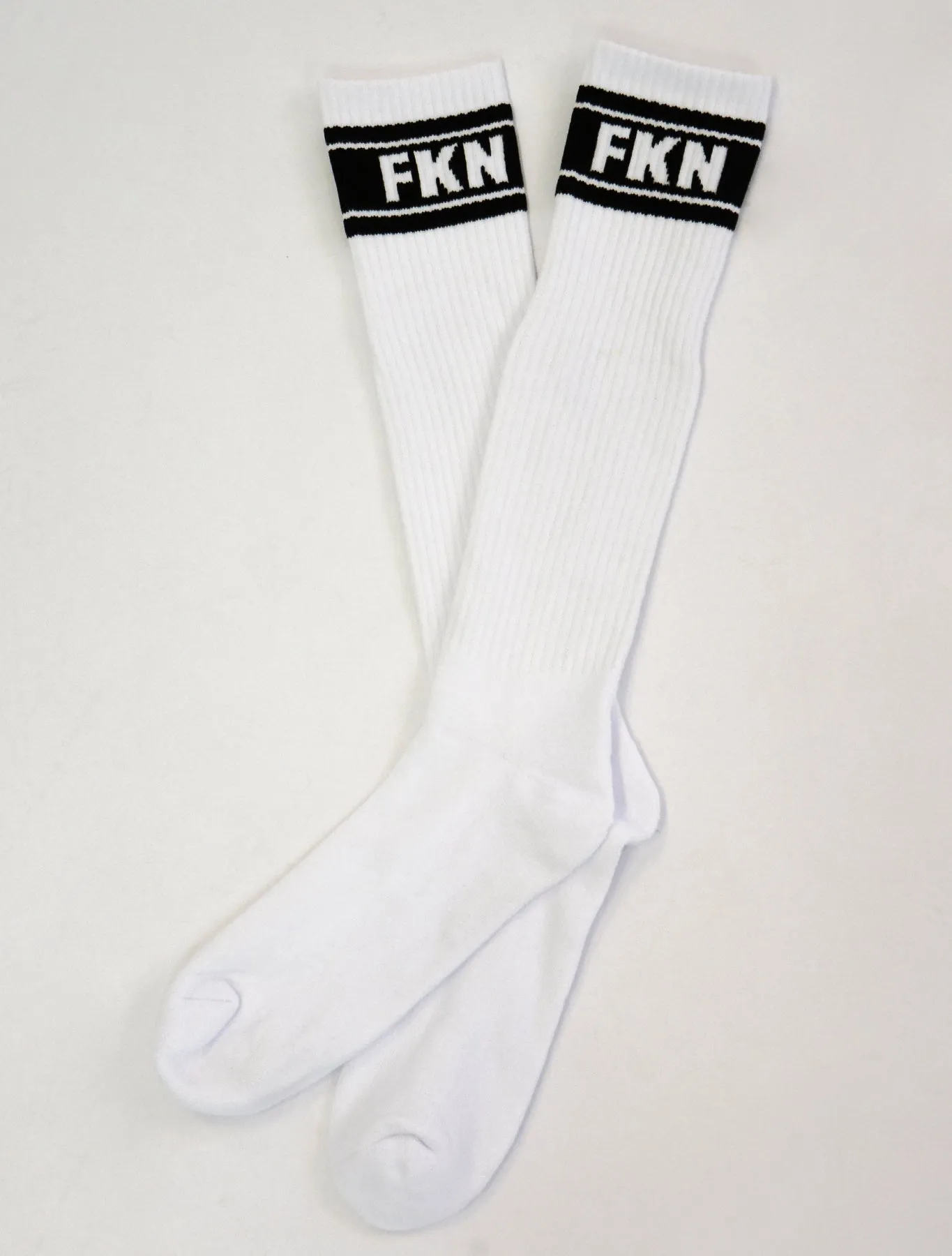 Long Knee High Gym Socks | Black