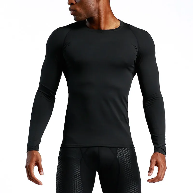 Long Sleeve Fitness T Shirt Men's