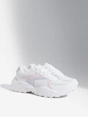 LUNA BLU Multicolour Colour-Blocked Chunky Sneakers