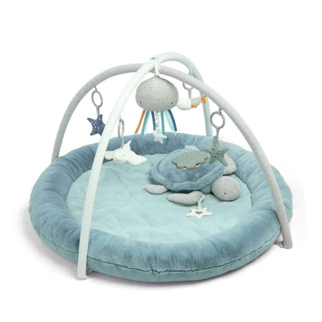 Mamas and Papas Welcome to the World Under the Sea Playmat - Blue