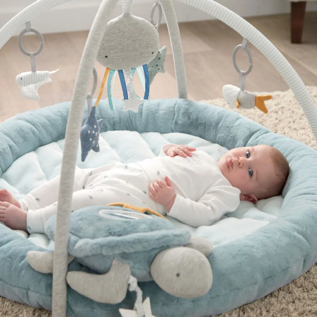 Mamas and Papas Welcome to the World Under the Sea Playmat - Blue