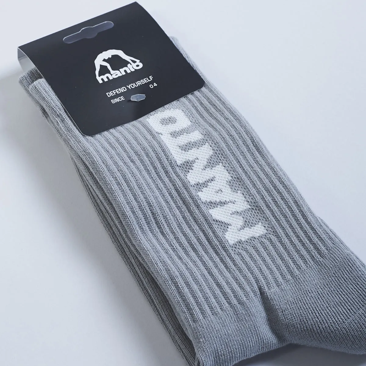 Manto Logotype 23 Socks Grey