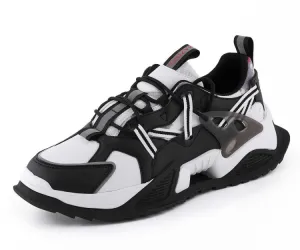 Mazino Storm Chunky Sneakers Men’s Vegan Black Red