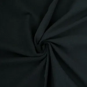 Medium Weight Stretch Tracksuiting Col-Black