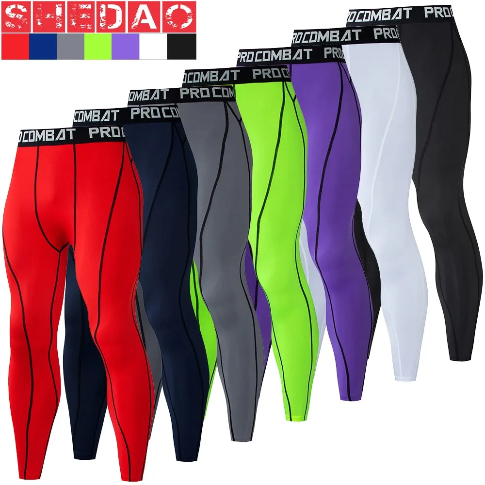 Men Running Jogging Training Clothes Sets Football Basketball Cycling Fitness Sport Wear Kits Teenager Compression Sportswear