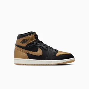 Men's Air Jordan 1 Retro High OG "Black Metallic Gold"