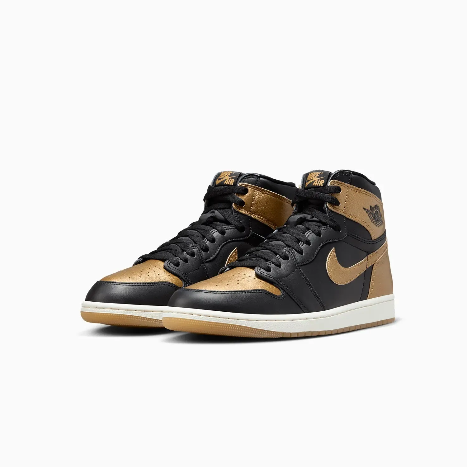 Men's Air Jordan 1 Retro High OG "Black Metallic Gold"