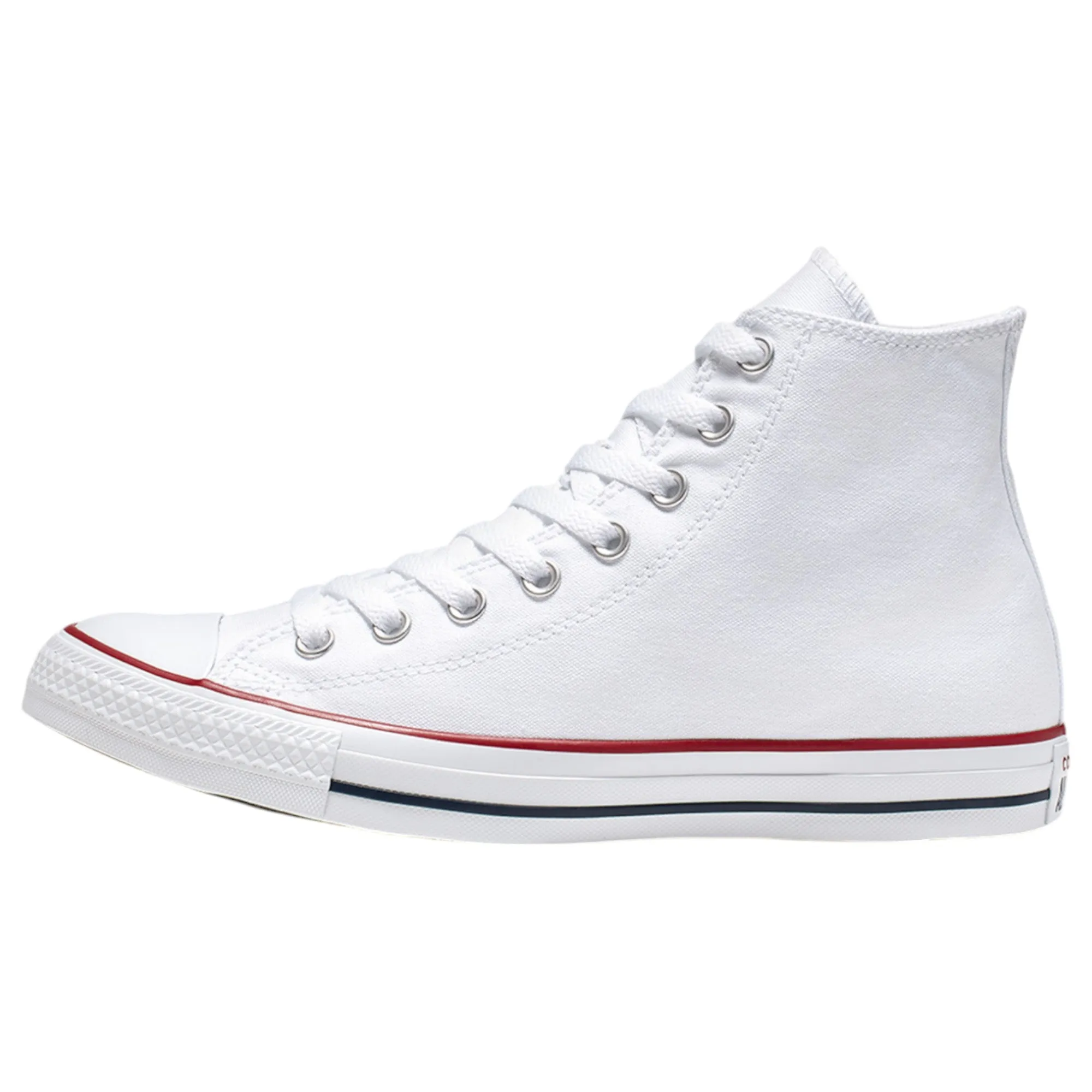 Mens Converse Chuck Taylor All Star Optical White Hi Top Lace Up Casual Shoe