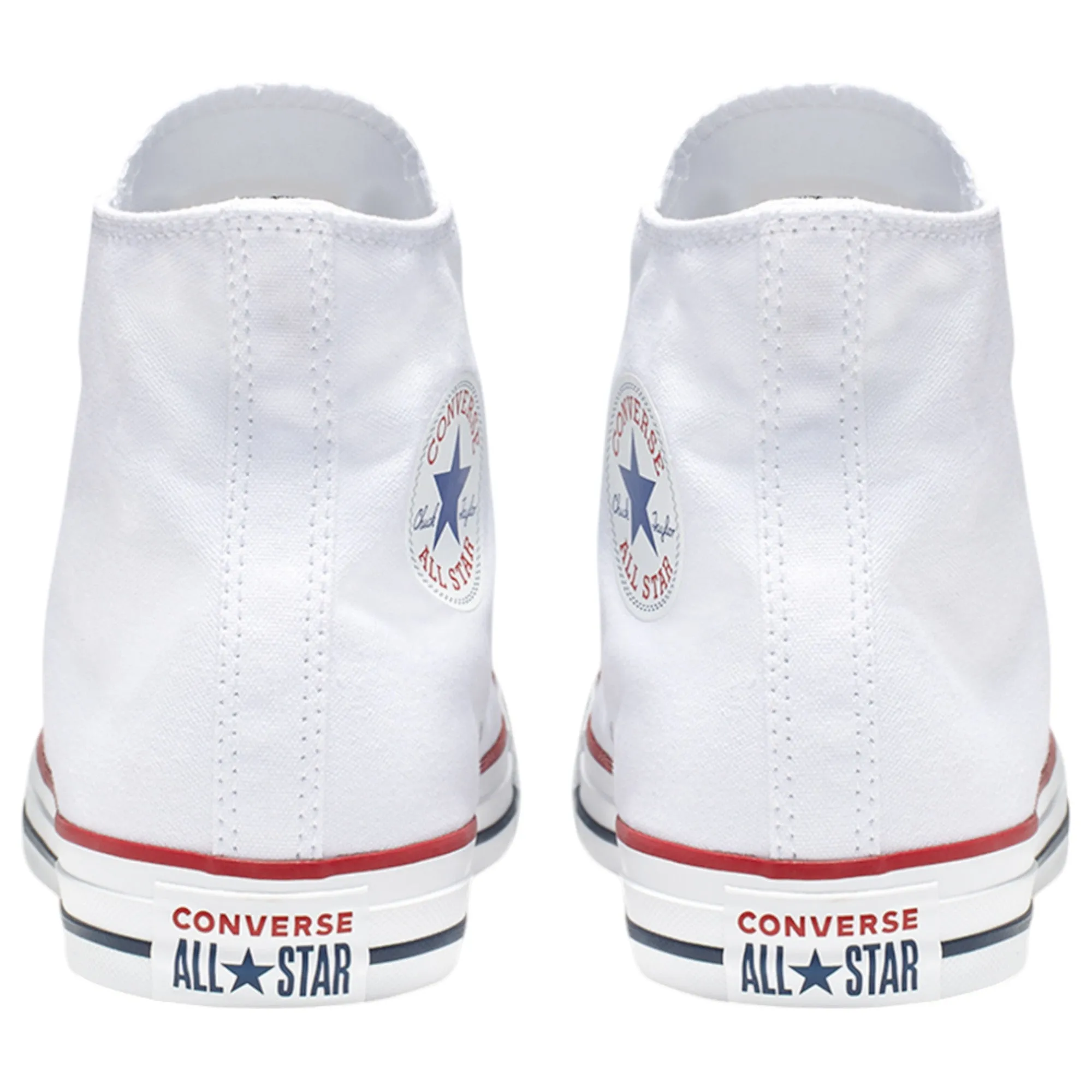 Mens Converse Chuck Taylor All Star Optical White Hi Top Lace Up Casual Shoe