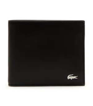 Men's FG Leather Wallet And Card Holder Set Black