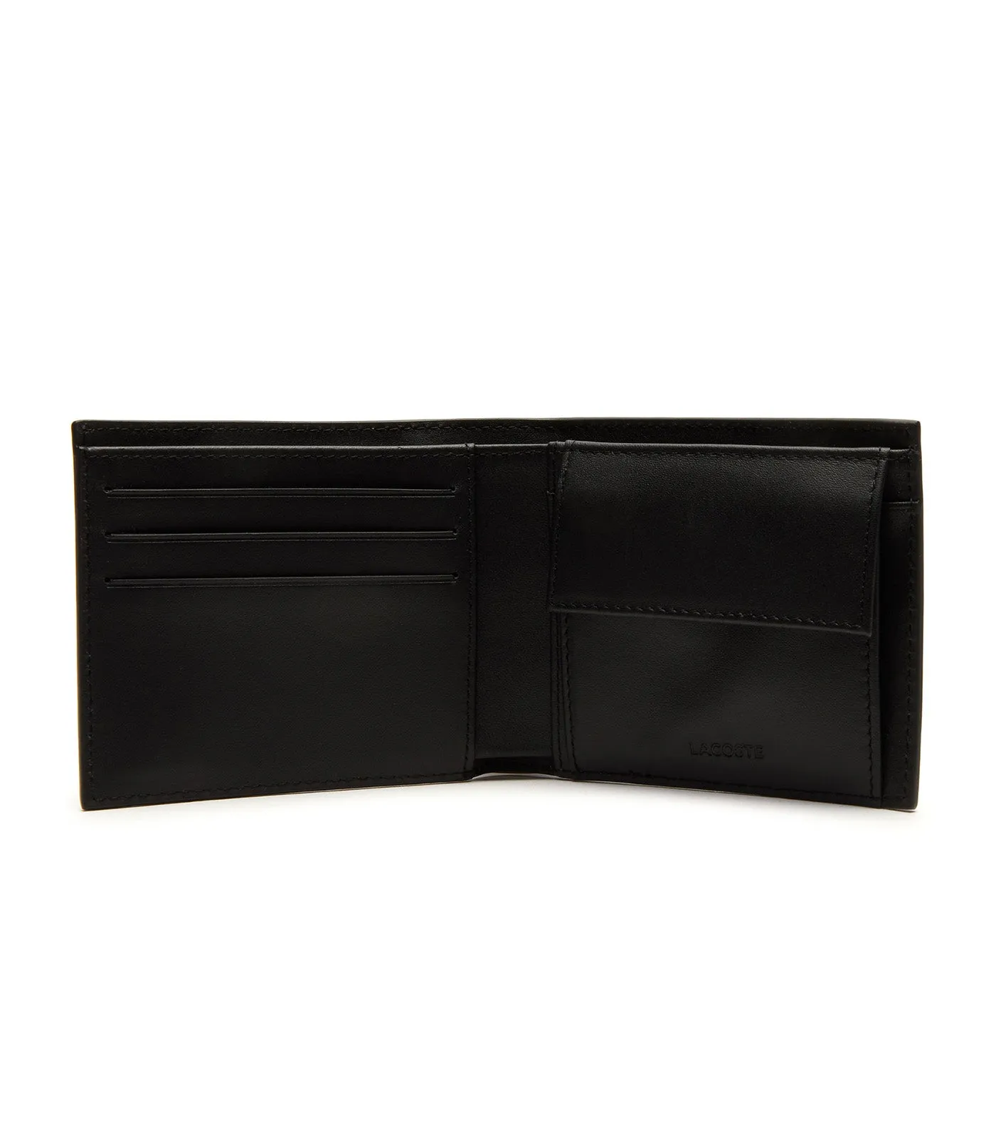 Men's Fitzgerald Leather Wallet And Card Holder Set Noir