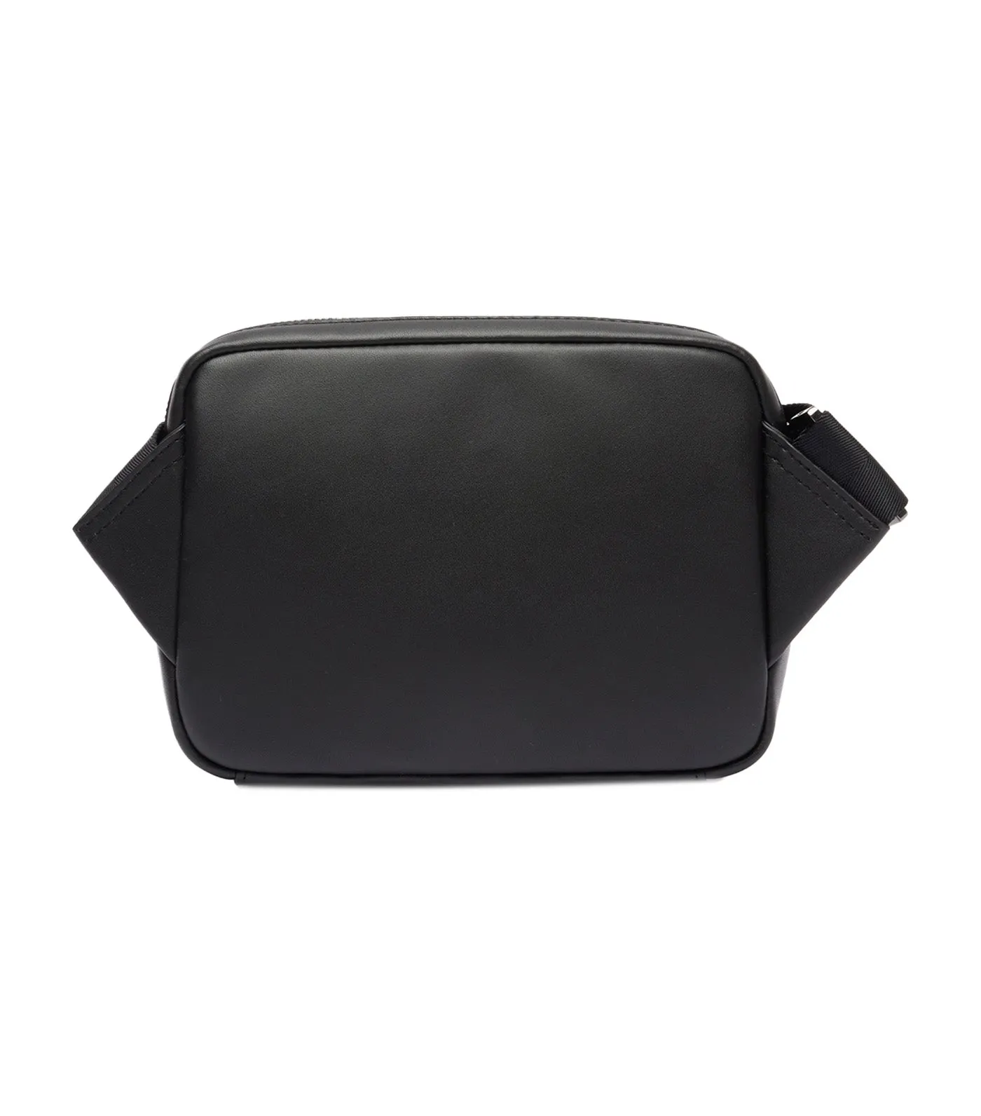 Men's Nomogramme Leather Print Shoulder Bag Noir
