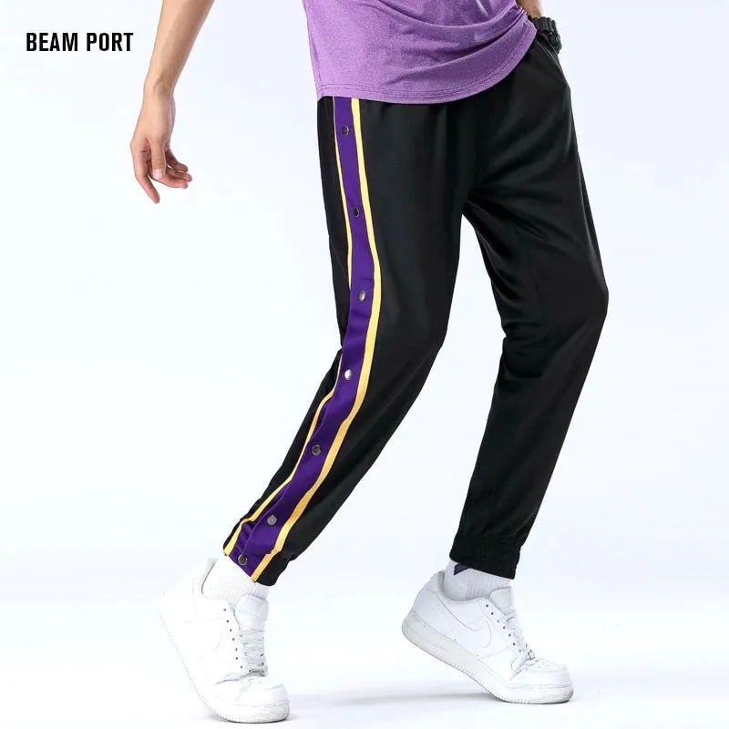 Men's Sport Pants Running Basketball Football Trousers Gym Fitness Jogging Sweatpants Outdoor Longpant Bottoms Street Dance Tees