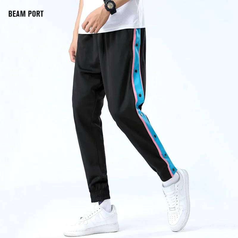 Men's Sport Pants Running Basketball Football Trousers Gym Fitness Jogging Sweatpants Outdoor Longpant Bottoms Street Dance Tees