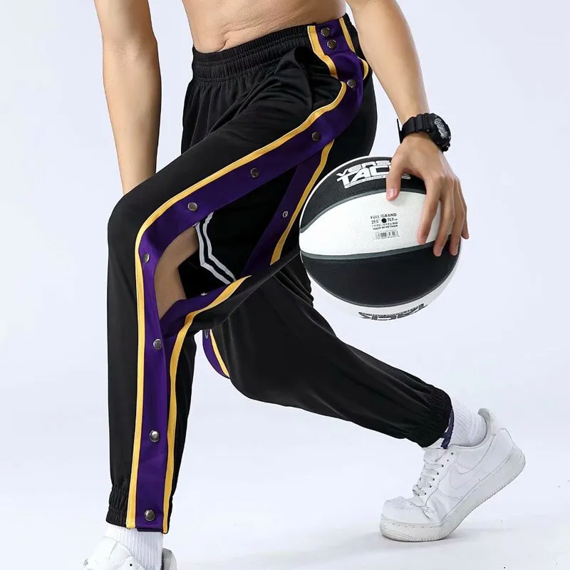 Men's Sport Pants Running Basketball Football Trousers Gym Fitness Jogging Sweatpants Outdoor Longpant Bottoms Street Dance Tees