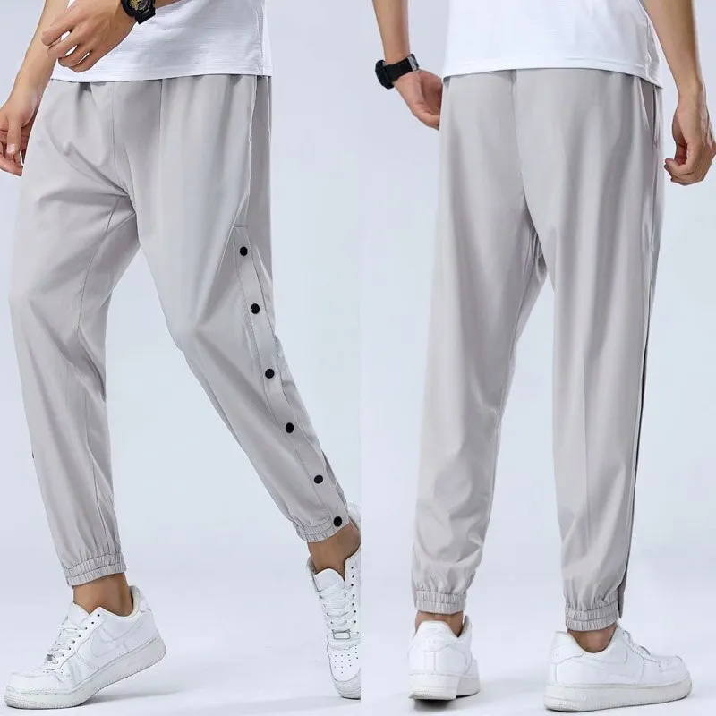 Men's Sport Pants Running Basketball Football Trousers Gym Fitness Jogging Sweatpants Outdoor Longpant Bottoms Street Dance Tees