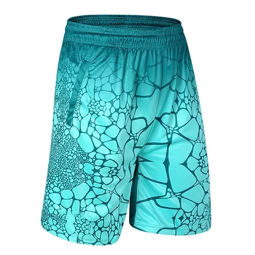 Mens Sports Shorts Breathable Loose Soccer Jersey Loose Beach Scanties Running Basketball Football Training Breechcloth