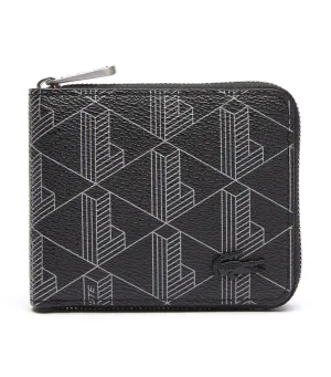 Men's The Blend Monogram Zip Wallet Monogram Noir Gris Monogram Noir Gris