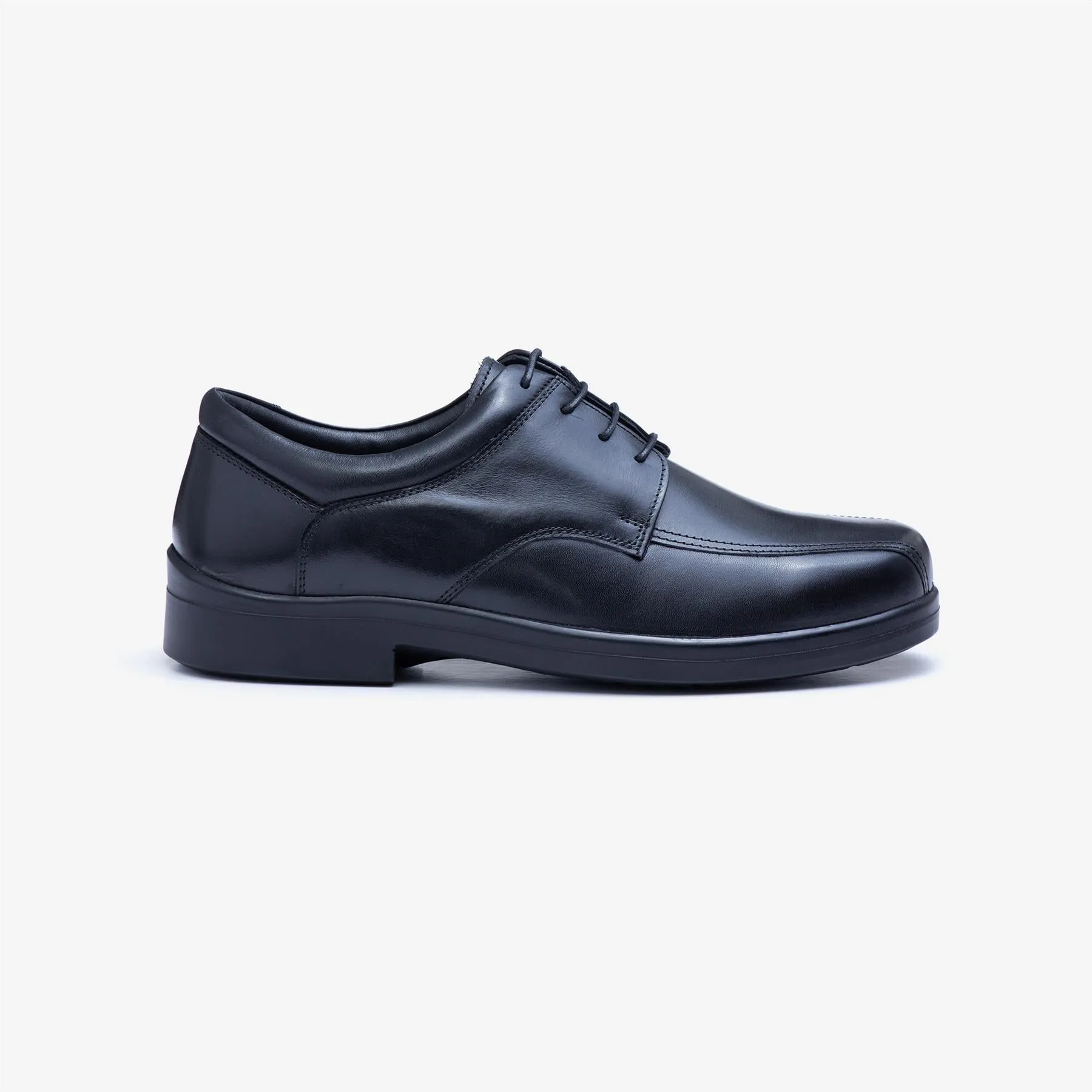 Mens Wide Fit Tredd Well Holmes Lace Shoes - Black