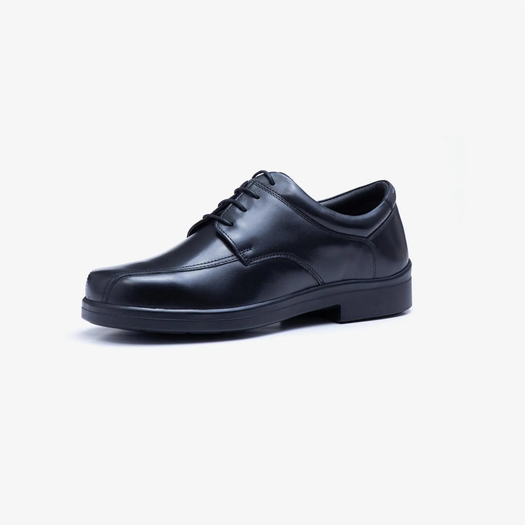 Mens Wide Fit Tredd Well Holmes Lace Shoes - Black