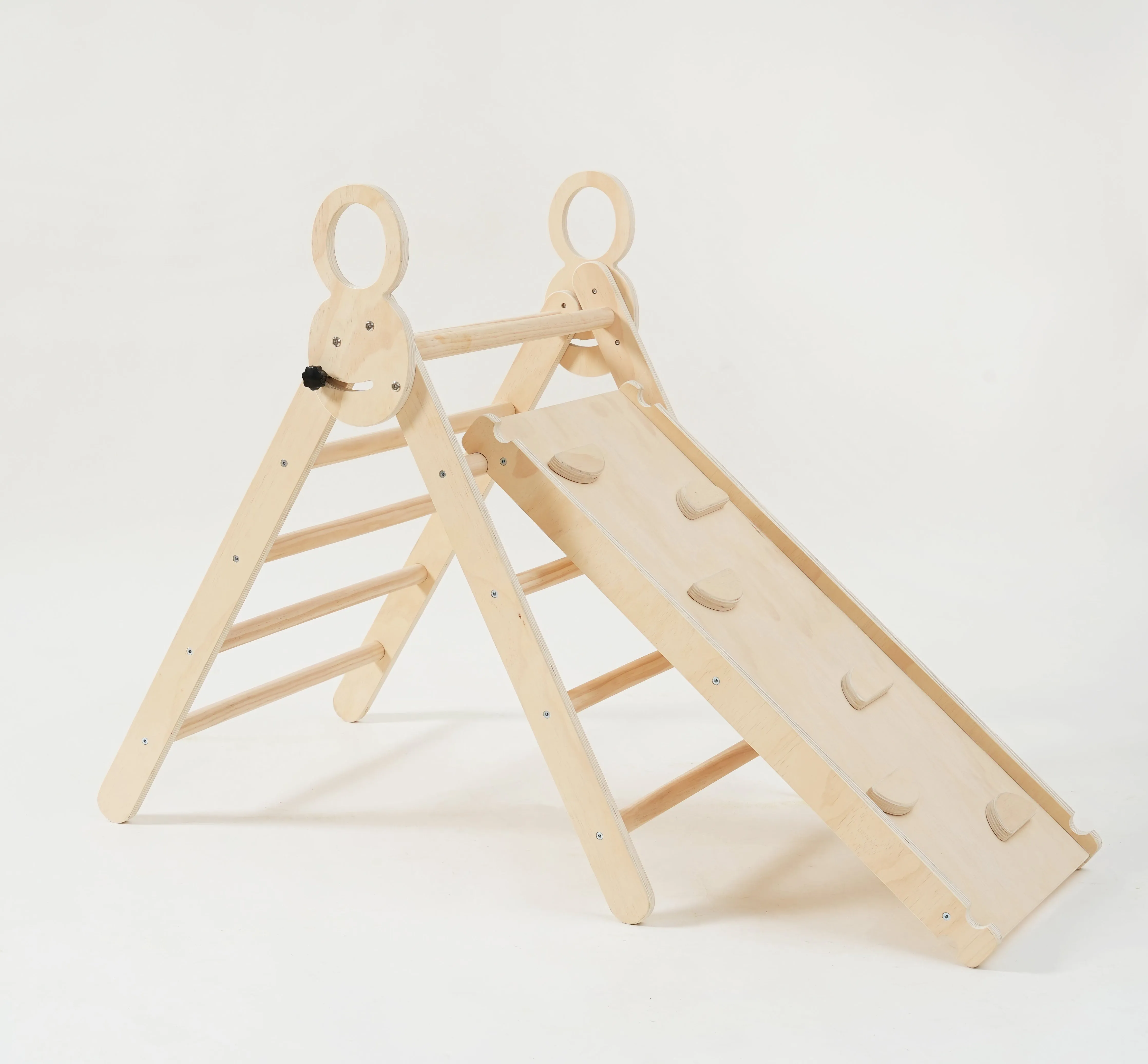 MESSI 3-in-1 Wooden Gym Set