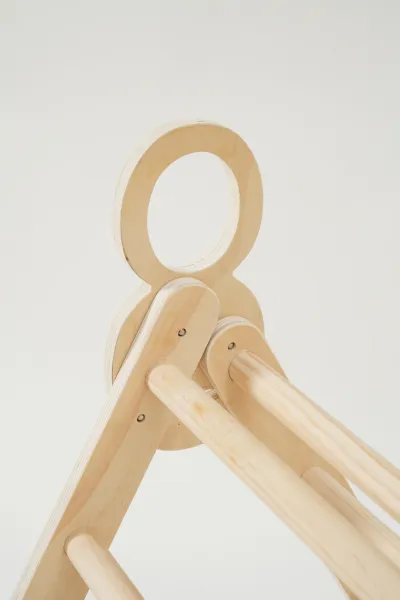 MESSI 3-in-1 Wooden Gym Set
