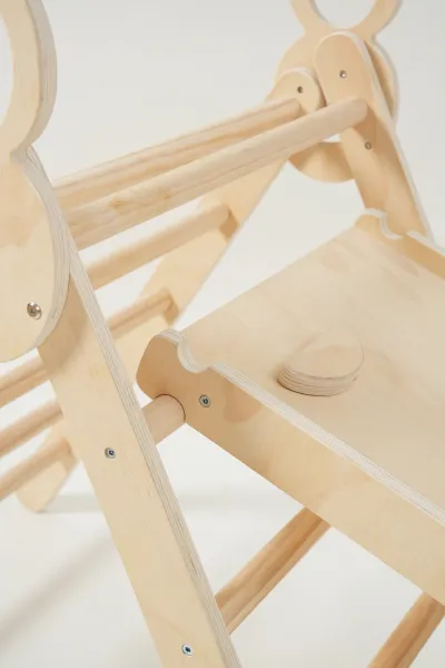 MESSI 3-in-1 Wooden Gym Set