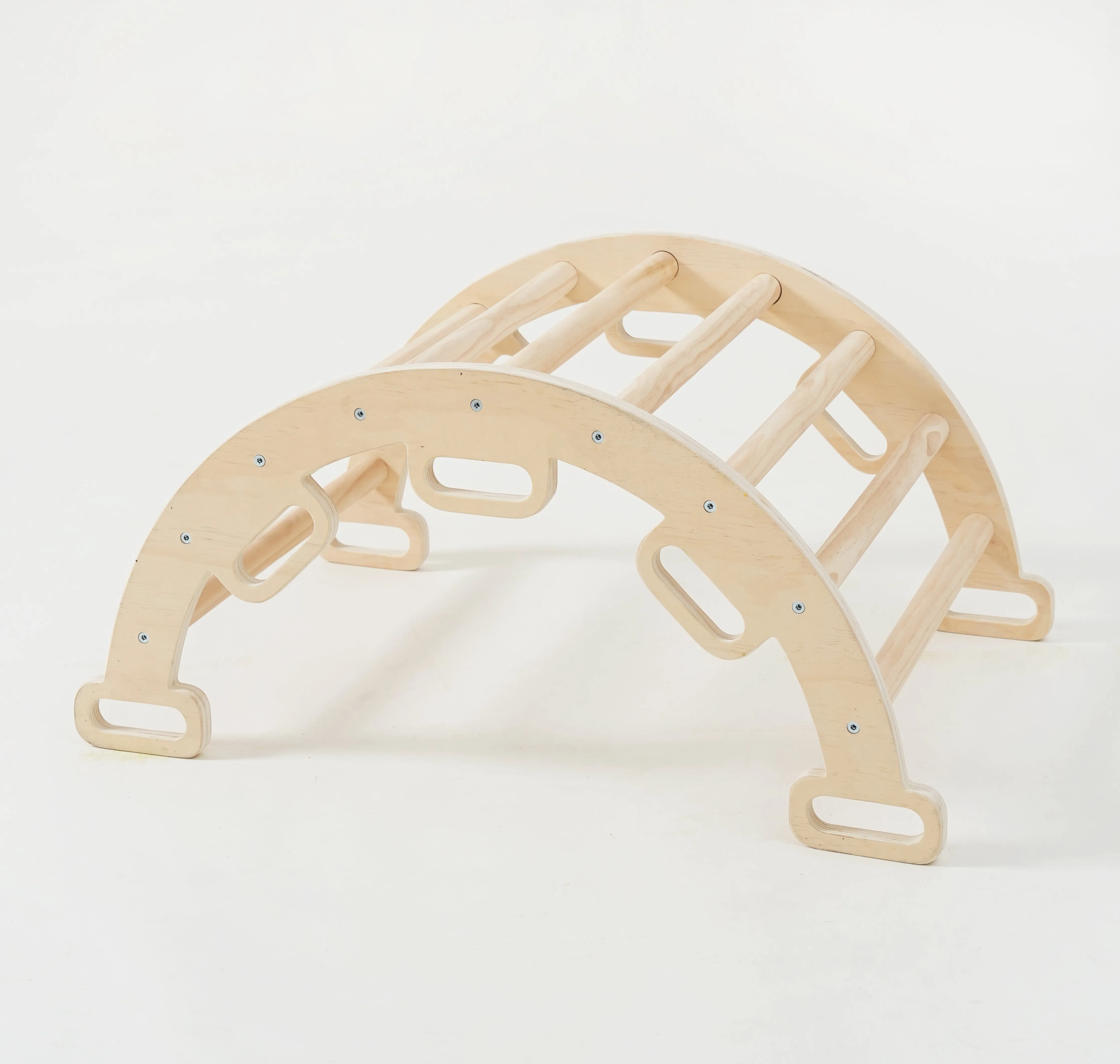 MESSI 3-in-1 Wooden Gym Set