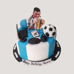 Messi With Cup Love