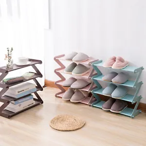 Minimal Z Adjustable Table Organizer and Shoe Rack