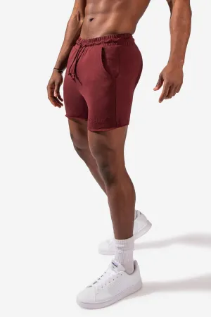 Motion 5'' Varsity Sweat Shorts - Maroon