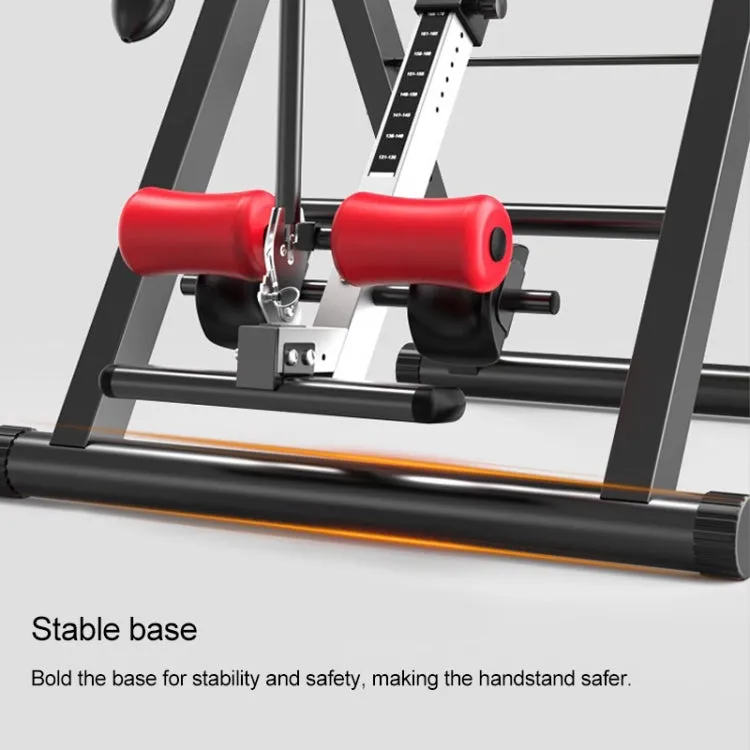 Multi-function Household Heightening Inverted Crane Machine Sports Equipment (Black Red)