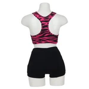 Muscleback Croptop Zebra Child