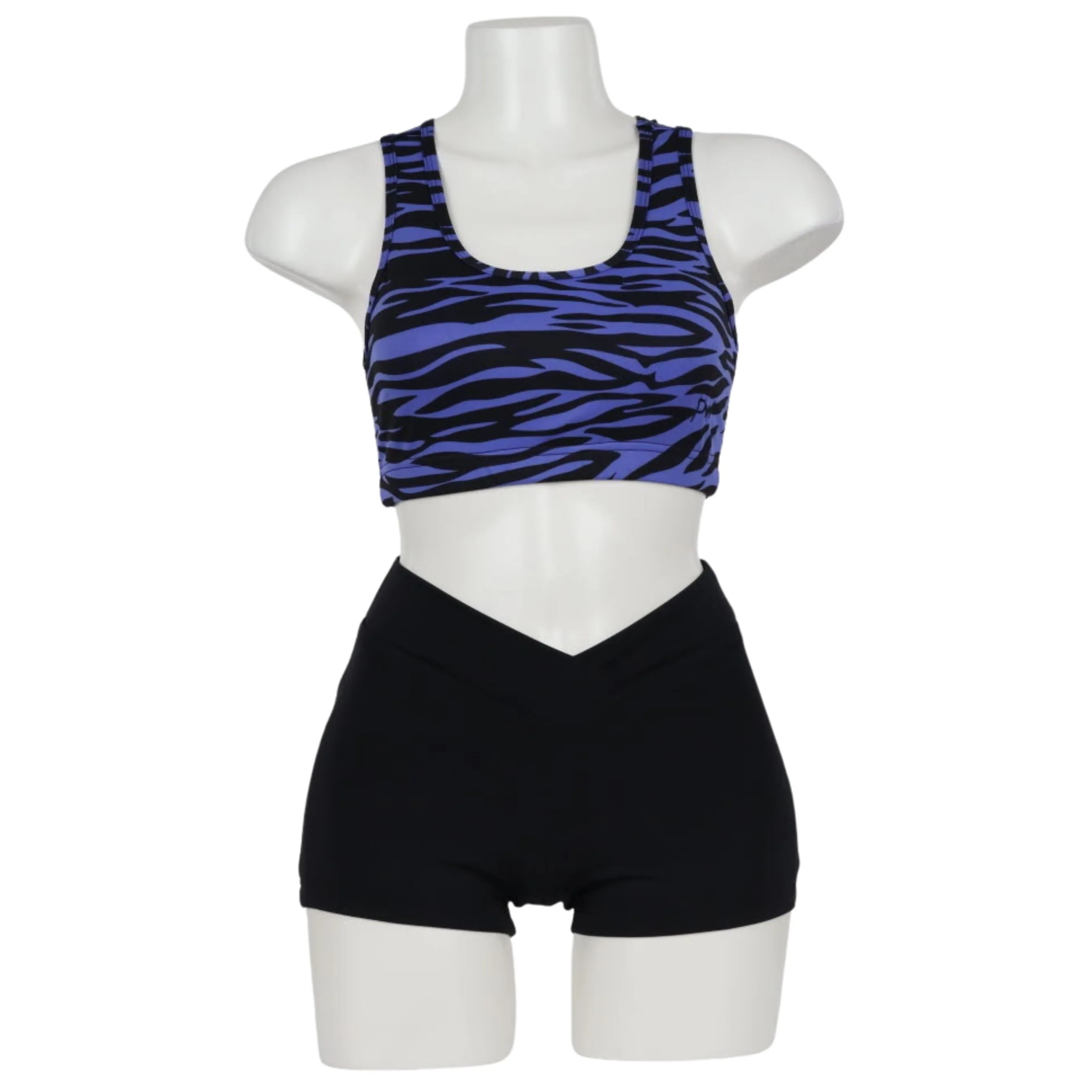 Muscleback Croptop Zebra Child