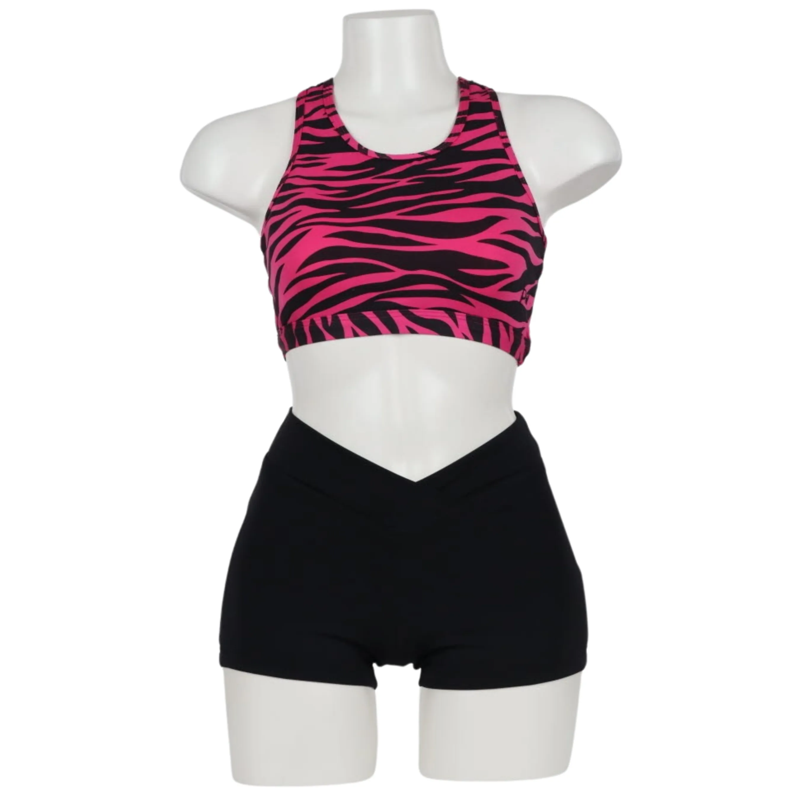 Muscleback Croptop Zebra Child